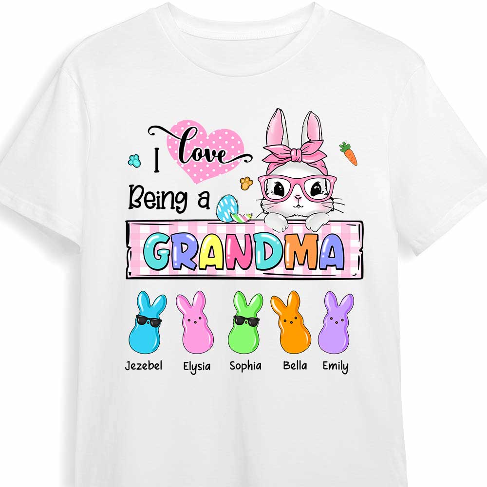 I Love Being A Grandma Easter Bunny Shirt